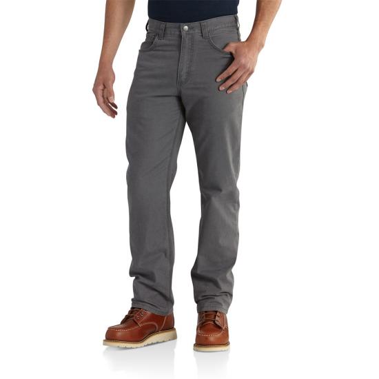 Carhartt Relaxed Fit Straight Leg Rugged Flex Rigby Five Pocket  Pant
